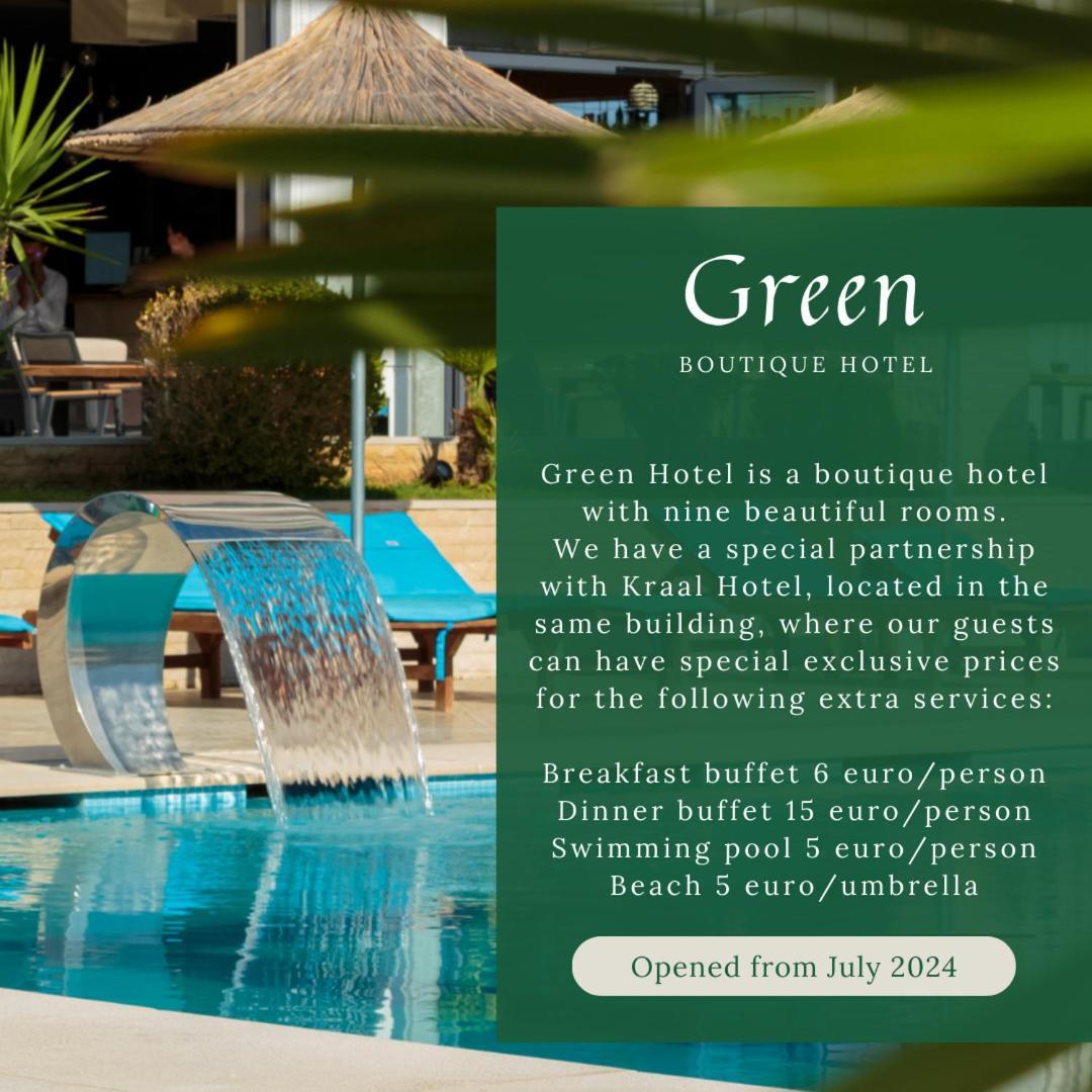 Green Boutique Hotel Vlorë Eksteriør bilde